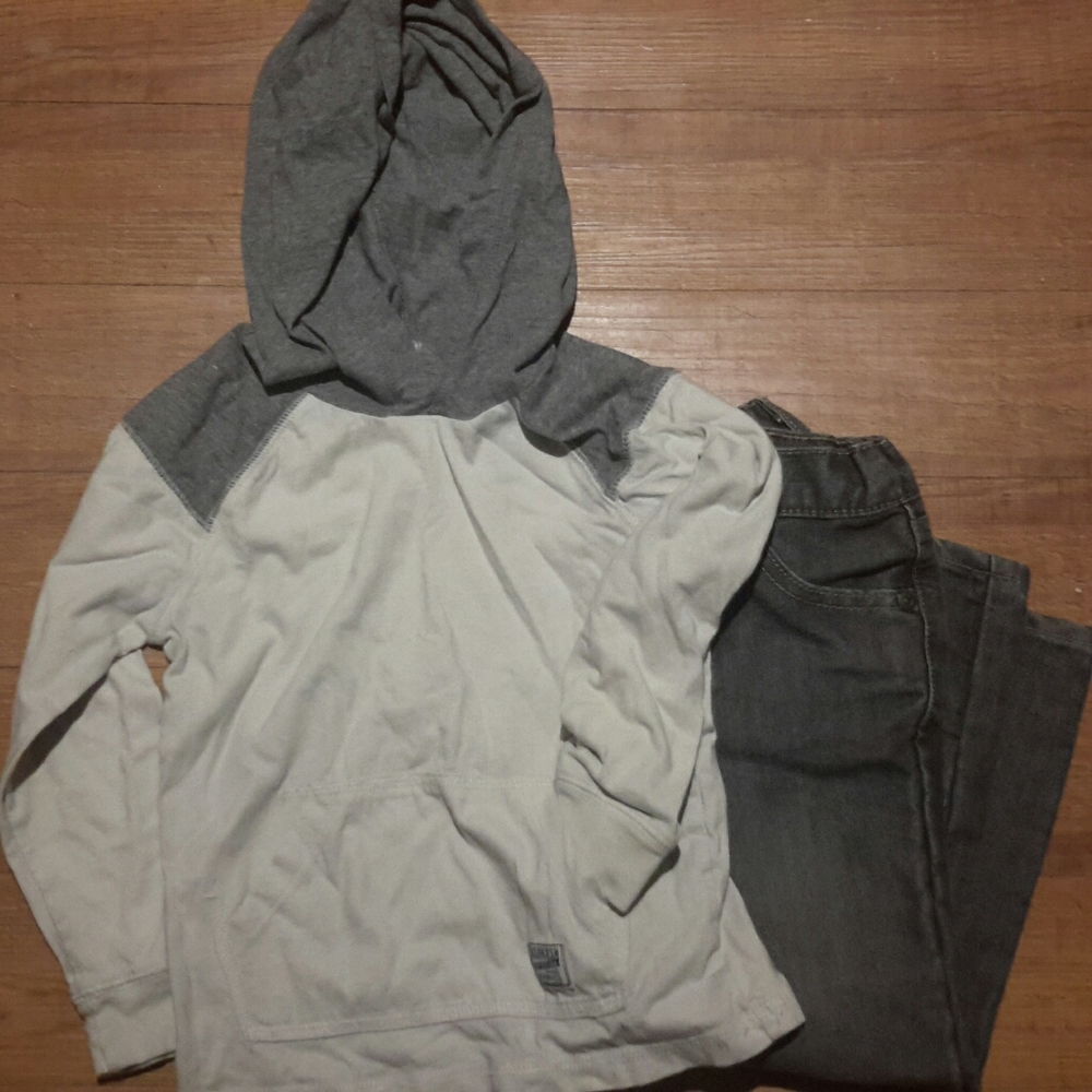 EUC Boy's Jean and Hoodie